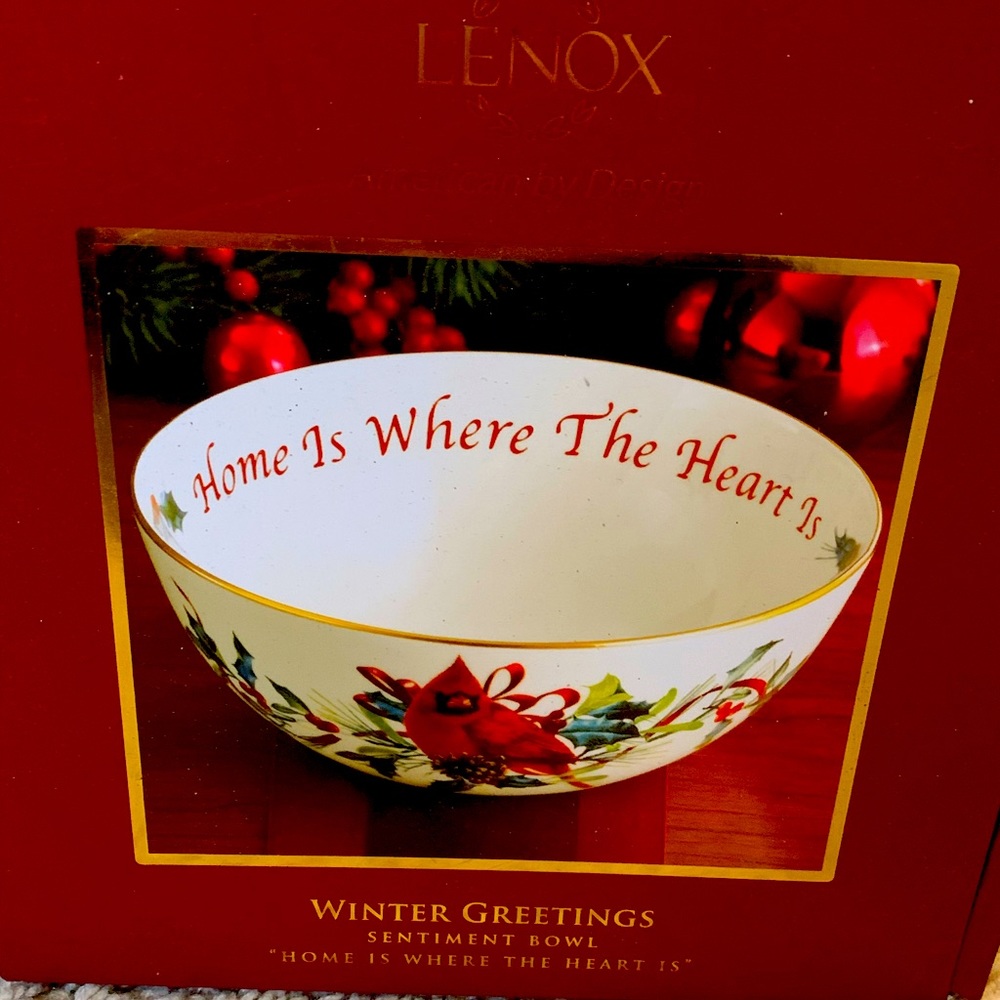 Lenox NIB Holiday Bowl